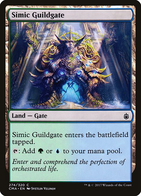 Simic Guildgate from Commander Anthology