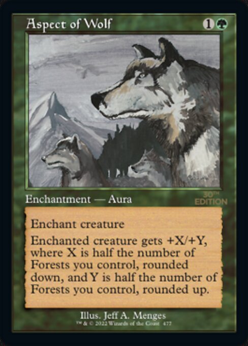 Aspect of Wolf highlighted card art