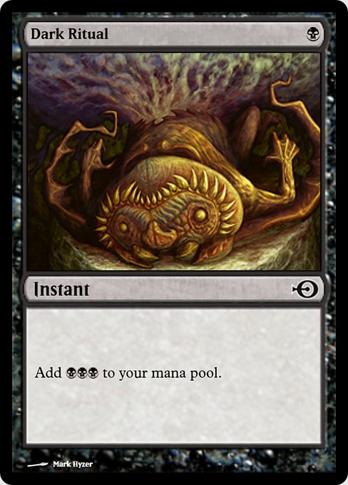 Dark Ritual from Magic Online Promos
