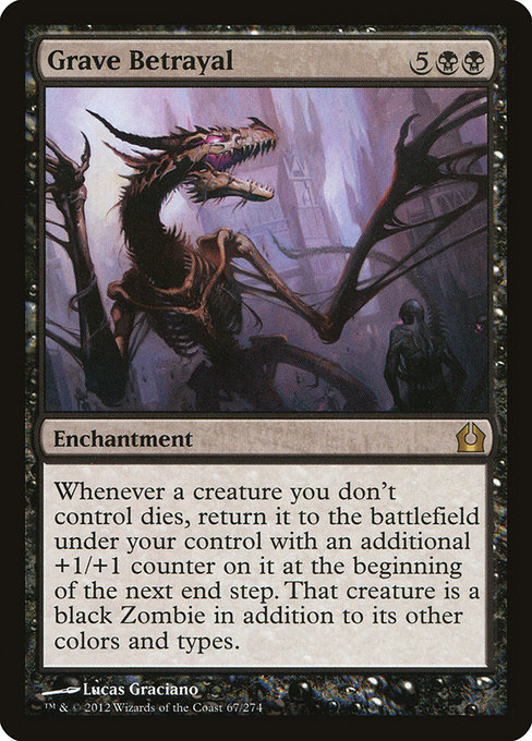 Grave Betrayal highlighted card art