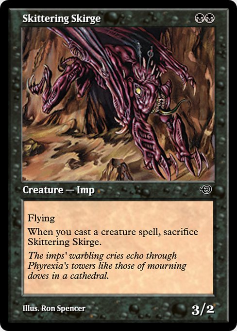Skittering Skirge highlighted card art