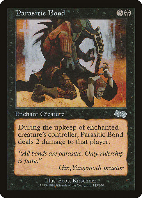 Parasitic Bond highlighted card art