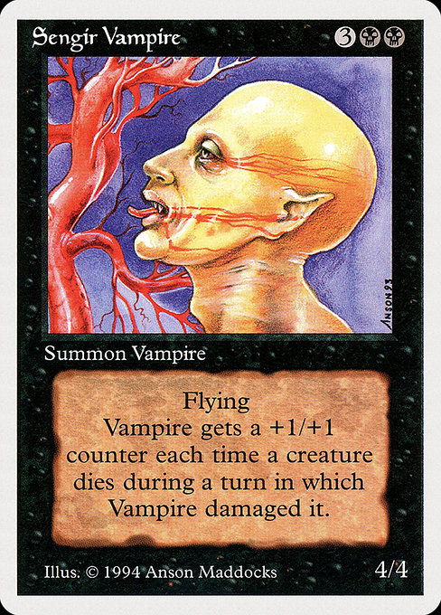 Sengir Vampire from Summer Magic / Edgar