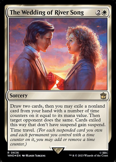 The Wedding of River Song highlighted card art