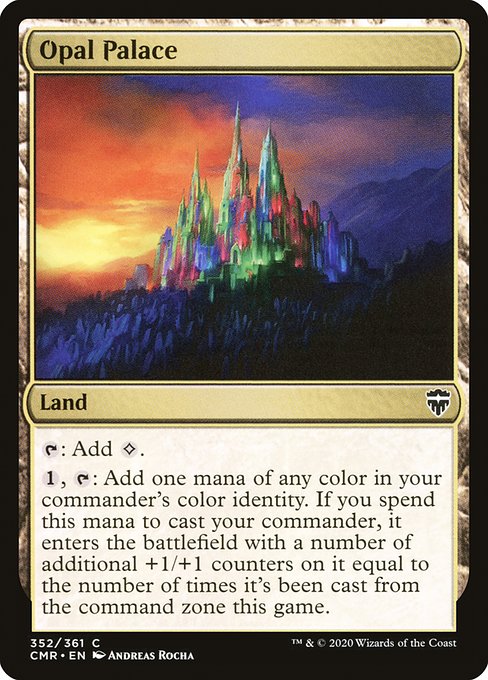 Opal Palace from Commander Legends