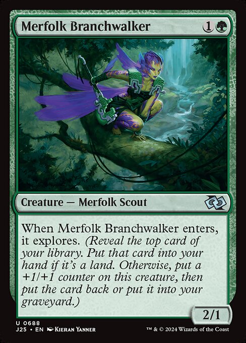 Merfolk Branchwalker highlighted card art