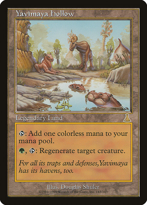 Yavimaya Hollow from Urza's Destiny