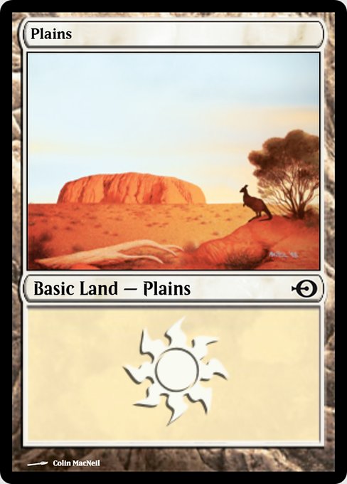 Plains from Magic Online Promos