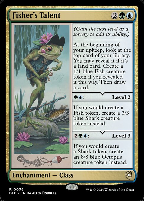 Fisher's Talent highlighted card art