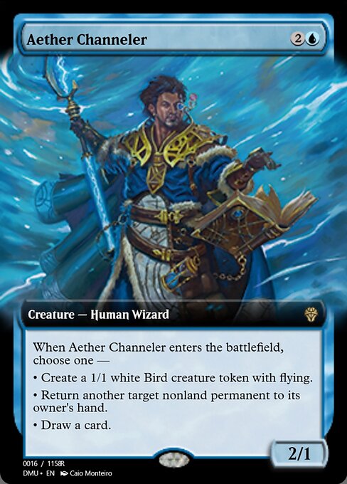 Aether Channeler highlighted card art