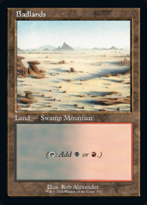 Badlands highlighted card art