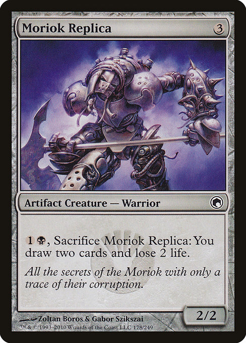 Moriok Replica highlighted card art