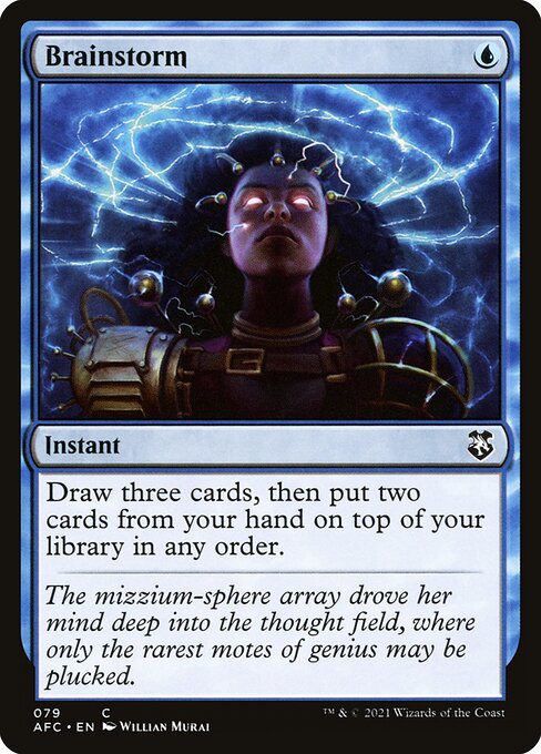Brainstorm from Forgotten Realms Commander