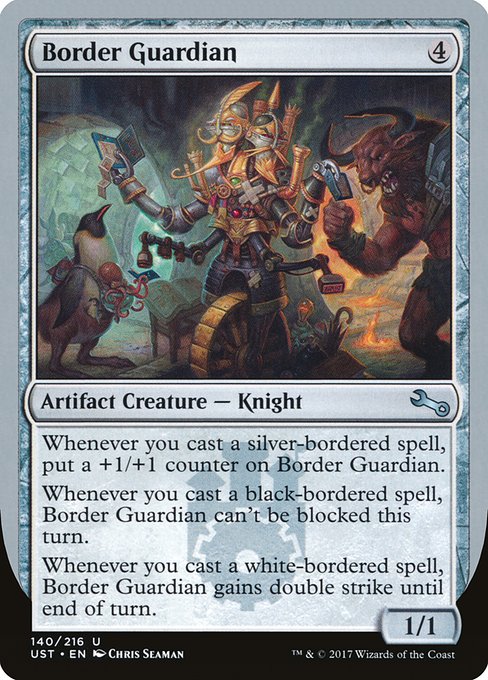 Border Guardian highlighted card art