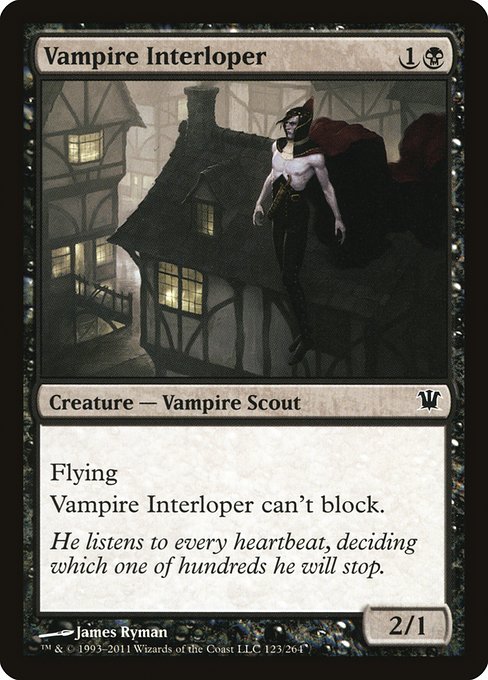 Vampire Interloper from Innistrad