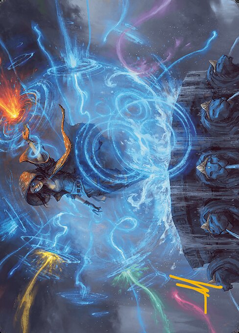 Flusterstorm // Flusterstorm highlighted card art