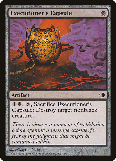 Executioner's Capsule from Shards of Alara