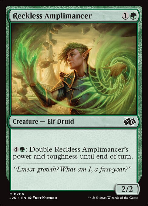 Reckless Amplimancer highlighted card art
