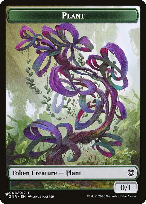 Plant highlighted card art