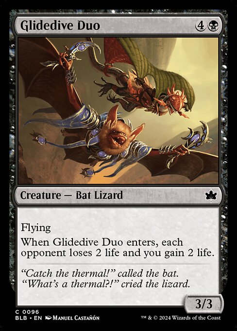 Glidedive Duo highlighted card art