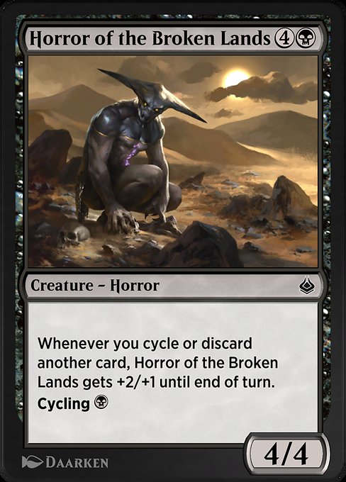 Horror of the Broken Lands highlighted card art