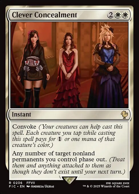 Clever Concealment highlighted card art