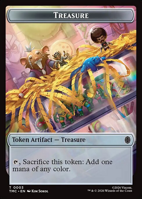 Treasure from Teenage Mutant Ninja Turtles Eternal Tokens