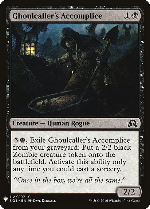 Ghoulcaller's Accomplice from The List