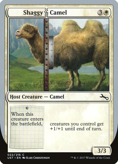Shaggy Camel highlighted card art