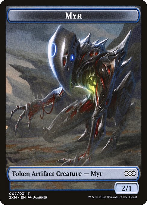 Myr highlighted card art