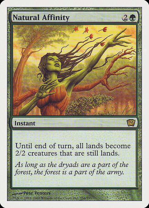 Natural Affinity highlighted card art