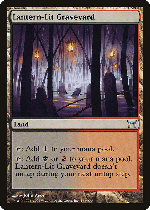 Lantern-Lit Graveyard highlighted card art