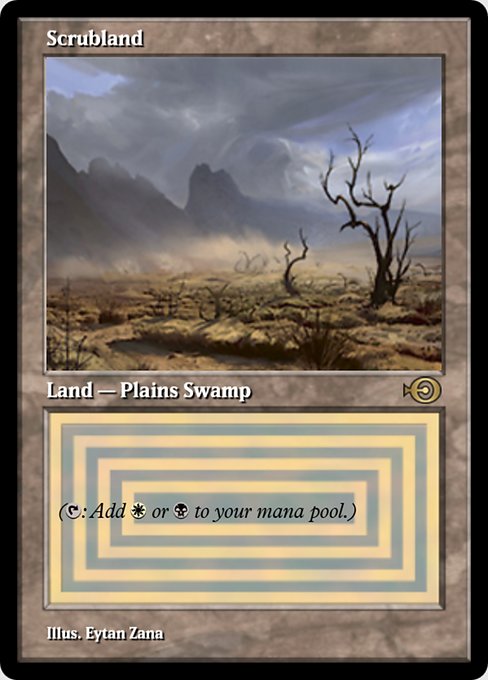 Scrubland from Magic Online Promos