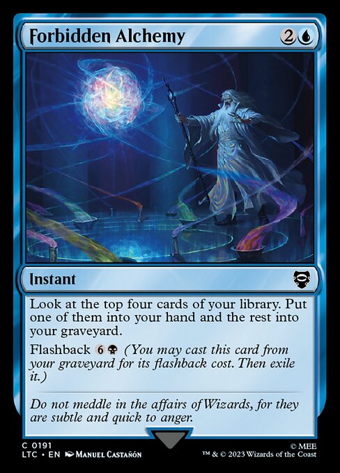 Forbidden Alchemy from Tales of Middle-earth Commander