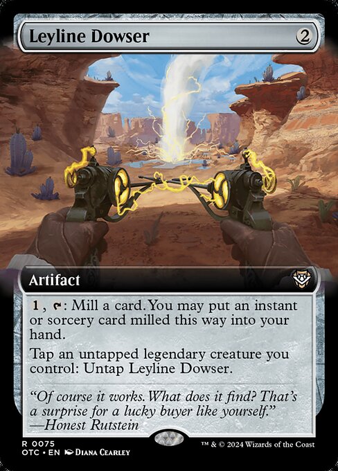 Leyline Dowser highlighted card art