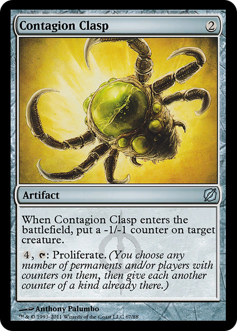Contagion Clasp from Duel Decks: Mirrodin Pure vs. New Phyrexia