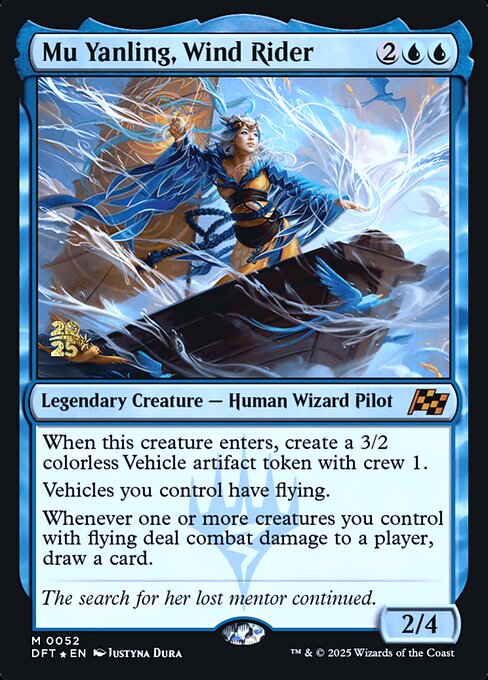Mu Yanling, Wind Rider from Aetherdrift Promos