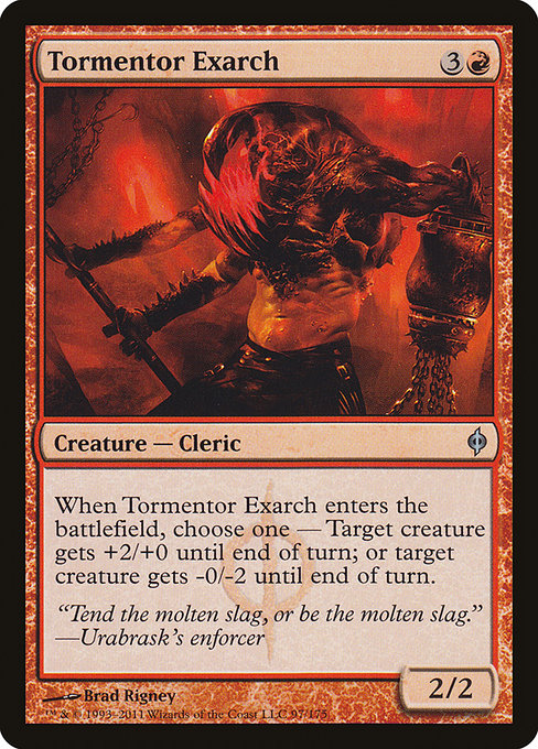 Tormentor Exarch highlighted card art