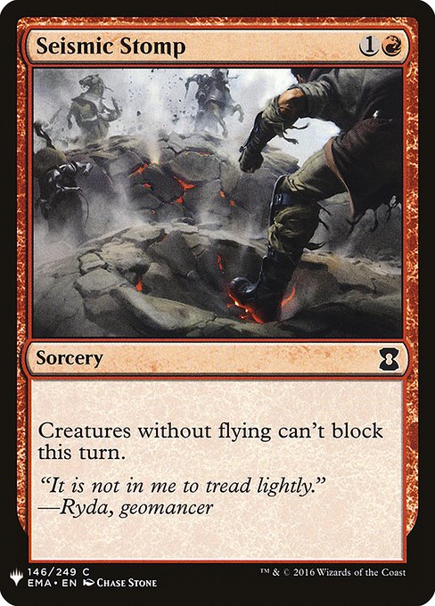 Seismic Stomp from The List