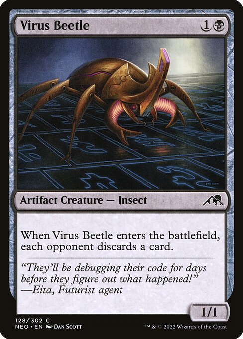 Virus Beetle from Kamigawa: Neon Dynasty
