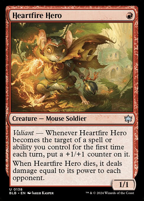 Heartfire Hero highlighted card art