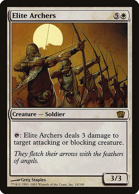Elite Archers highlighted card art