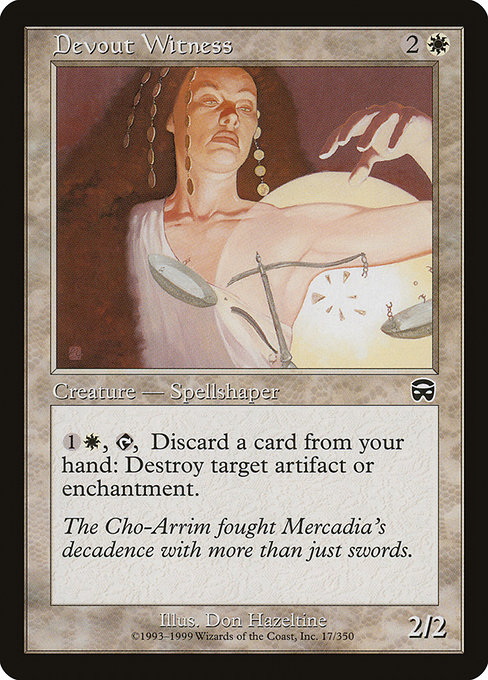 Devout Witness from Mercadian Masques