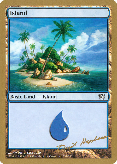 Island from World Championship Decks 2003