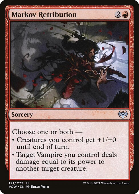 Markov Retribution from Innistrad: Crimson Vow