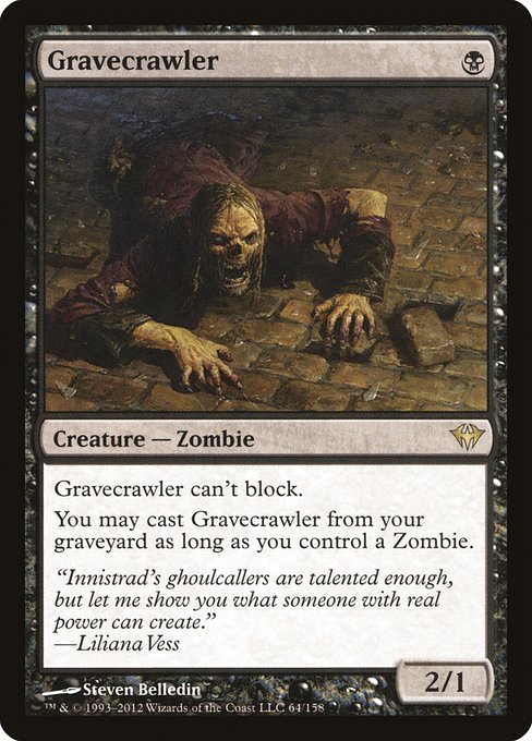 Gravecrawler from Dark Ascension
