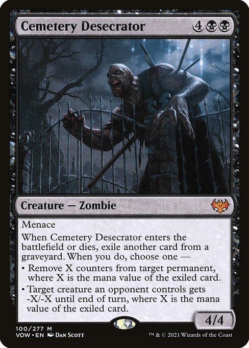 Cemetery Desecrator from Innistrad: Crimson Vow