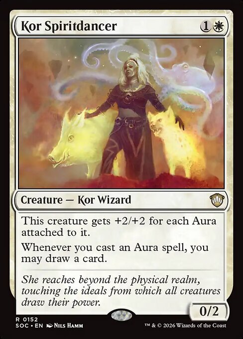 Kor Spiritdancer from Secrets of Strixhaven Commander