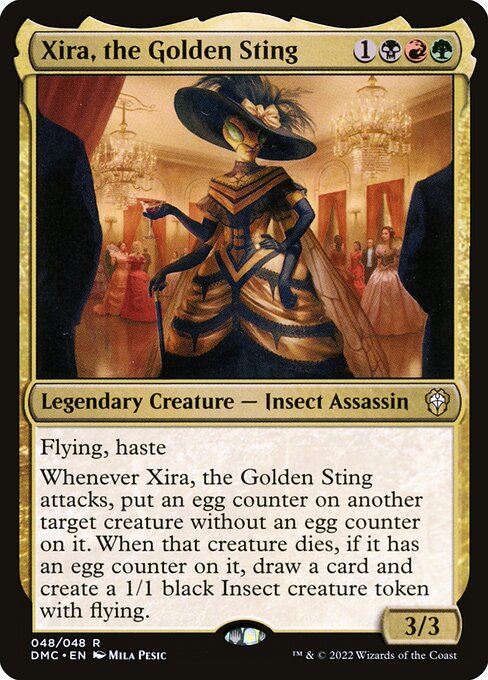 Xira, the Golden Sting highlighted card art