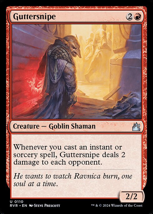 Guttersnipe from Ravnica Remastered